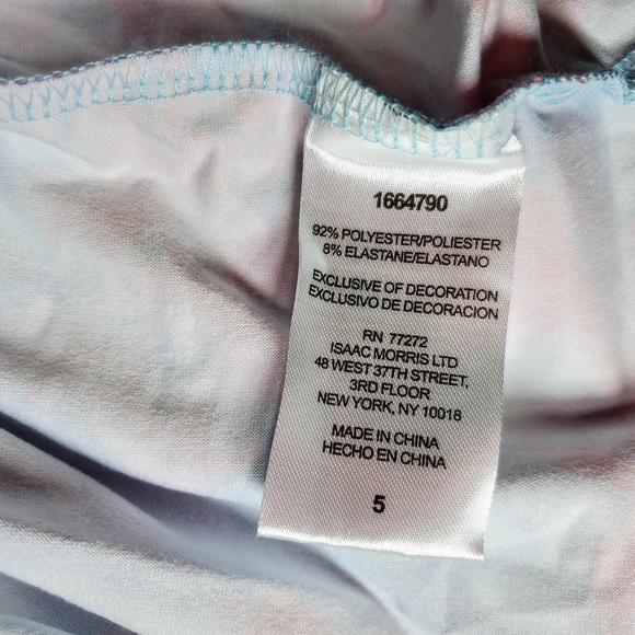 Tommy Bahama Girl’s Tropical Summer Dress Size 5 NWOT - Picture 5 of 14